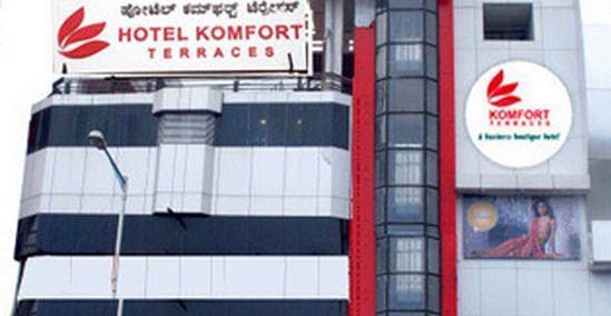 Hotel Komfort Terraces Bangalore Buitenkant foto